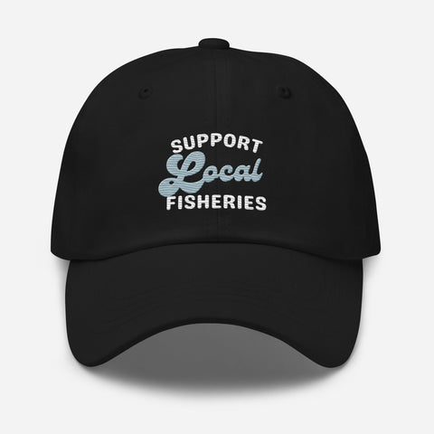 Local Fisheries Dad hat by Tropical Seas Clothing