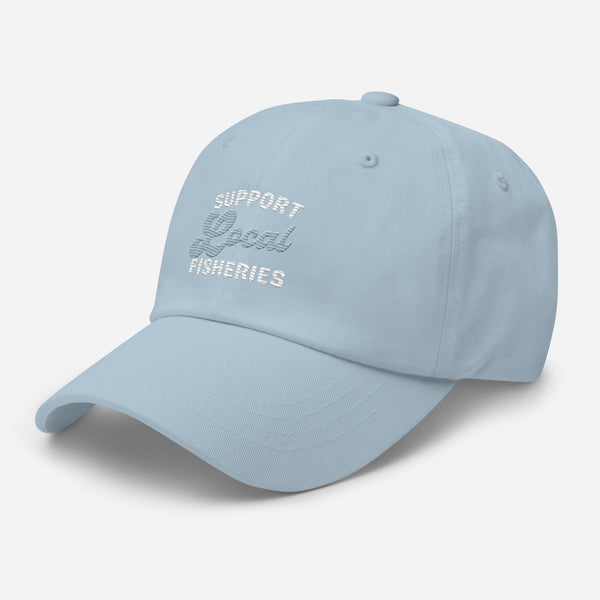 Local Fisheries Dad hat by Tropical Seas Clothing