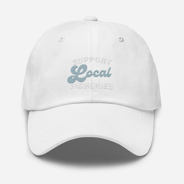 Local Fisheries Dad hat by Tropical Seas Clothing