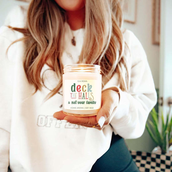 Deck The Halls Candle by Gia Roma