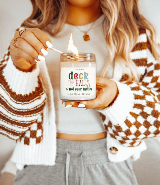 Deck The Halls Candle by Gia Roma