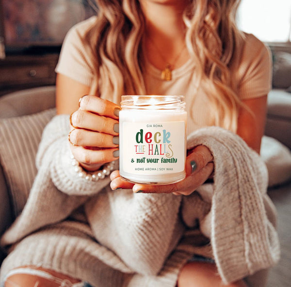 Deck The Halls Candle by Gia Roma