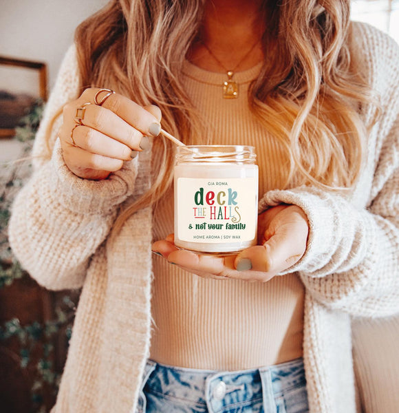 Deck The Halls Candle by Gia Roma