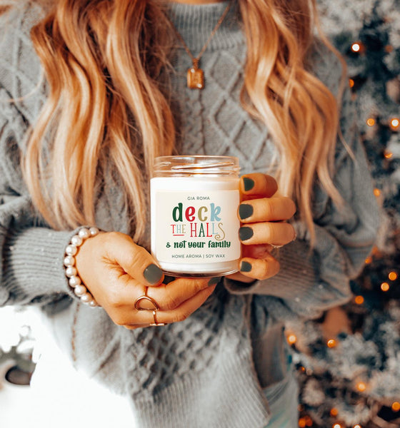 Deck The Halls Candle by Gia Roma