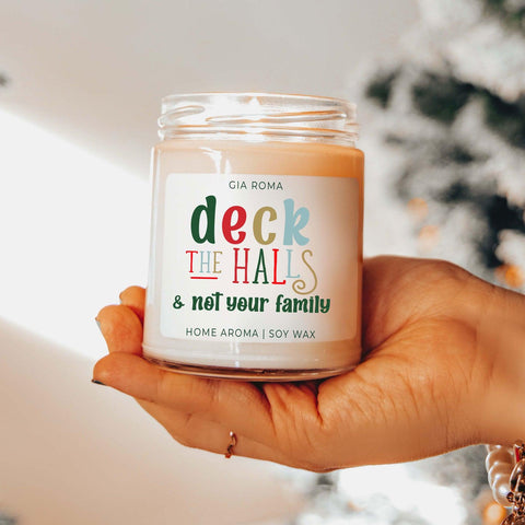 Deck The Halls Candle by Gia Roma