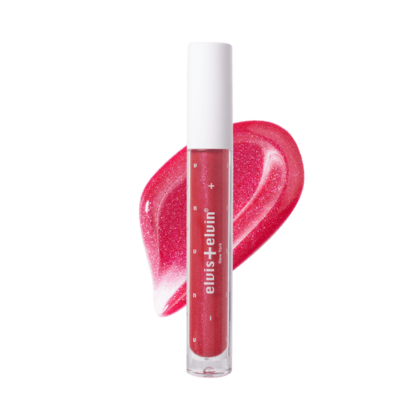 elvis+elvin Floral Lip Gloss with Hyaluronic Acid by elvis+elvin