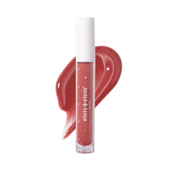 elvis+elvin Floral Lip Gloss with Hyaluronic Acid by elvis+elvin