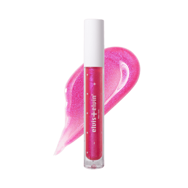 elvis+elvin Floral Lip Gloss with Hyaluronic Acid by elvis+elvin