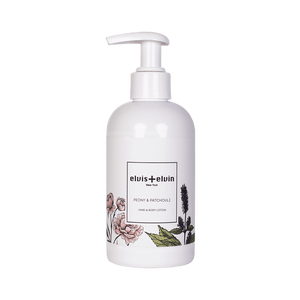 elvis+elvin Peony & Patchouli Hand & Body Lotion by elvis+elvin