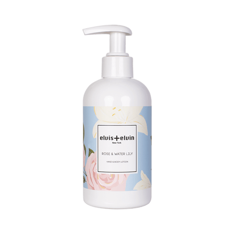 elvis+elvin Rose & Water Lily  Hand & Body Lotion by elvis+elvin