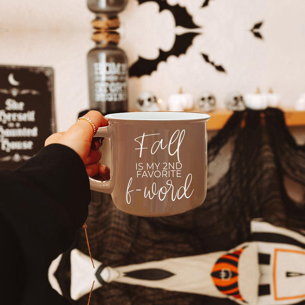 Fall + F-Word Mug by Gia Roma