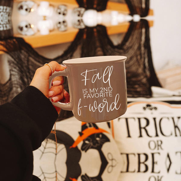 Fall + F-Word Mug by Gia Roma