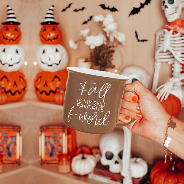 Fall + F-Word Mug by Gia Roma