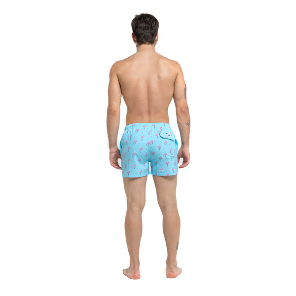 Flamazing - 3.5" Swim Trunks by Bermies