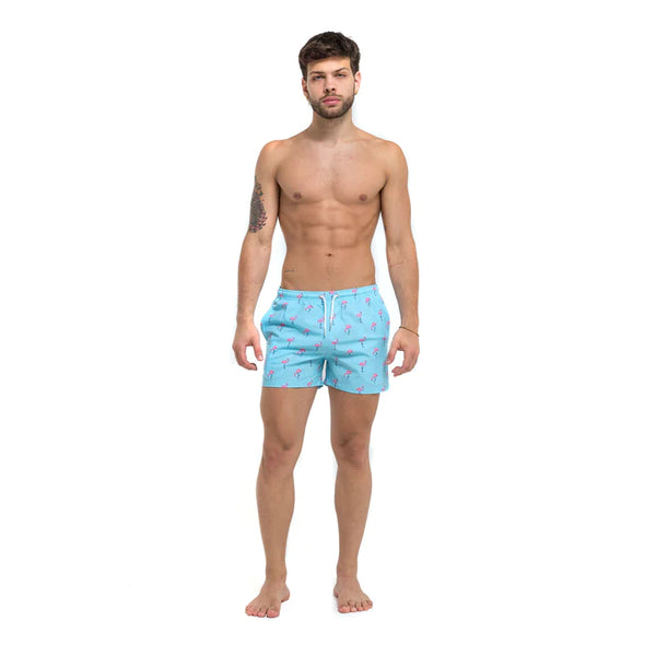 Flamazing - 3.5" Swim Trunks by Bermies