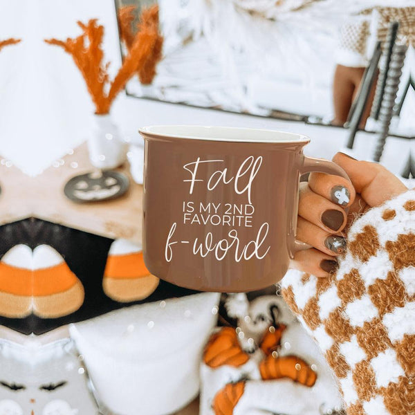 Fall + F-Word Mug by Gia Roma