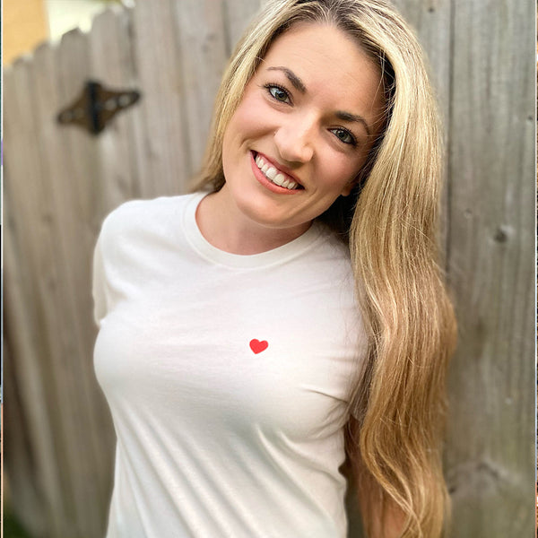 The Simple Heart Organic Tee by Kind Cotton