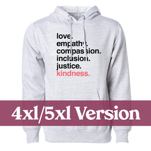 'Kindness Is' Pullover Fleece by Kind Cotton - The Cheeky Wink