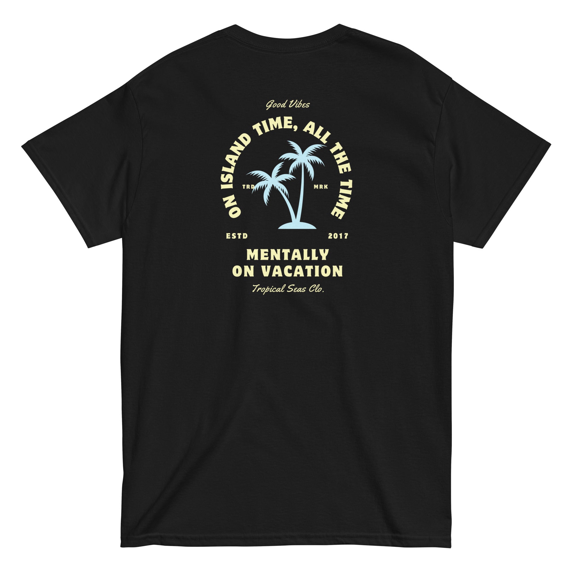 Men's Mental Beach Vacation classic tee by Tropical Seas Clothing