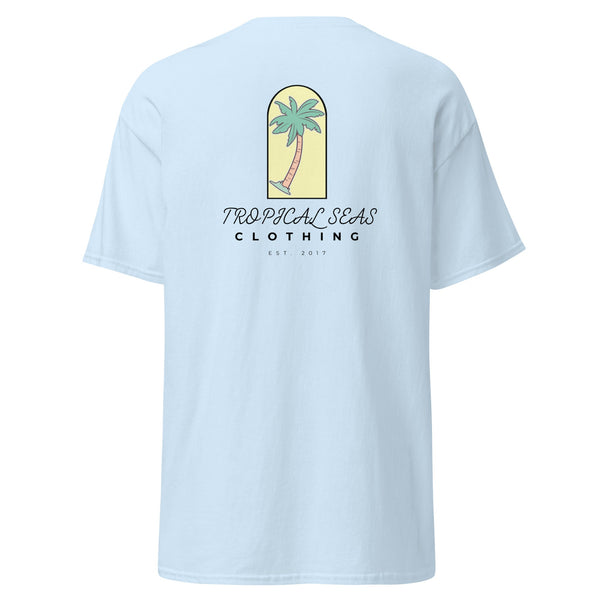 Men's Solo Palm Tree classic tee by Tropical Seas Clothing