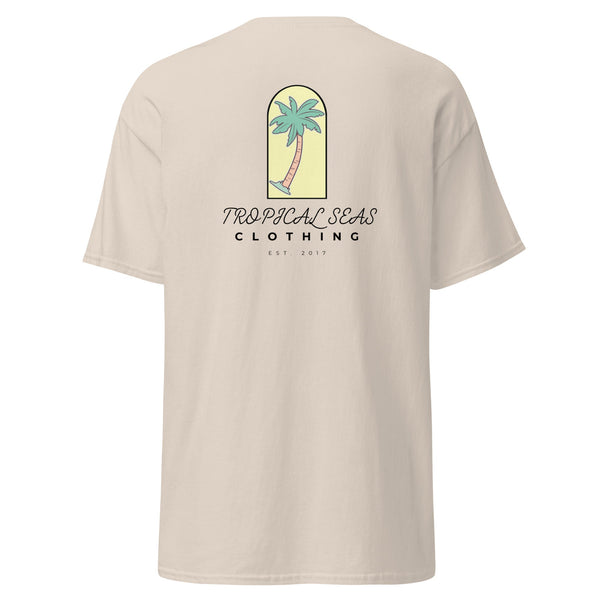 Men's Solo Palm Tree classic tee by Tropical Seas Clothing