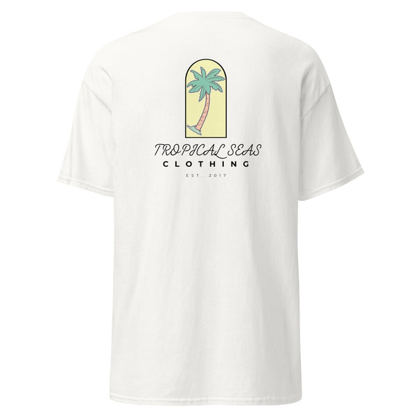 Men's Solo Palm Tree classic tee by Tropical Seas Clothing