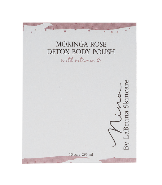 Moringa Rose Detox Body Polish with Vitamin C by LaBruna Skincare