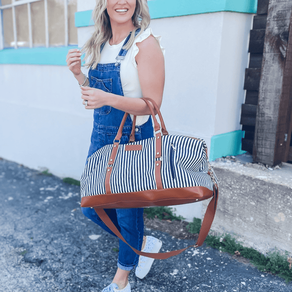 Canvas Weekender by Threaded Pear