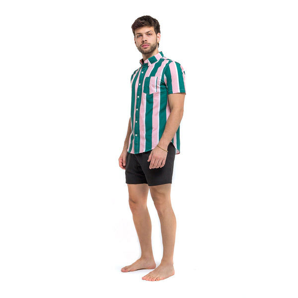 Retro Stripes - Casual shirt by Bermies