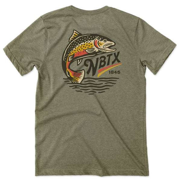 German Trout New Braunfels by RIVER ROAD CLOTHING CO.