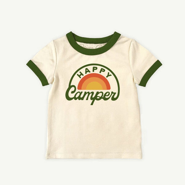 Happy Camper (Youth) | Vintage Ringer by RIVER ROAD CLOTHING CO.