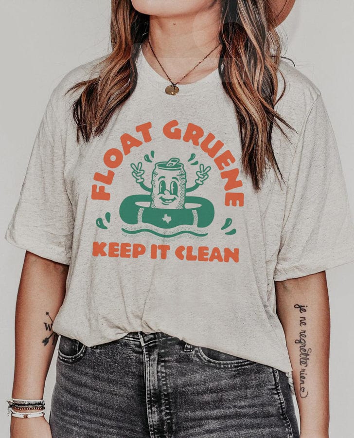 Keep Gruene Clean by RIVER ROAD CLOTHING CO.