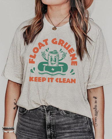 Keep Gruene Clean by RIVER ROAD CLOTHING CO.