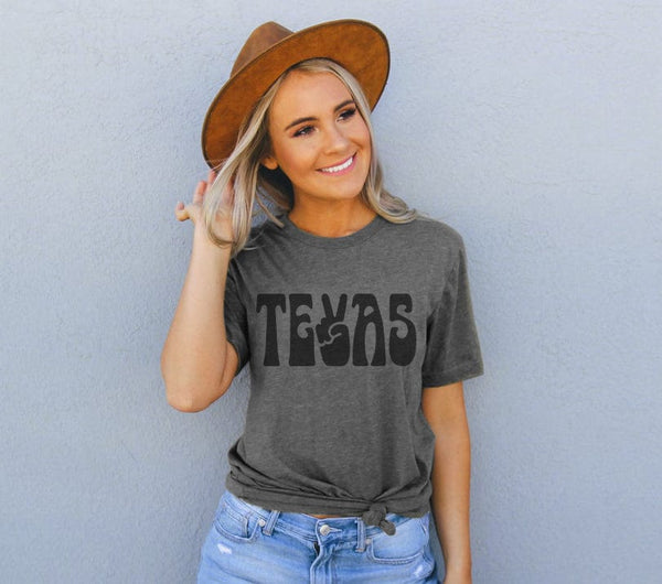 Peace Texas | Grey by RIVER ROAD CLOTHING CO.