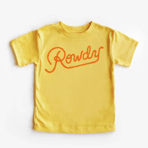 Rowdy (Youth) | Yellow by RIVER ROAD CLOTHING CO.