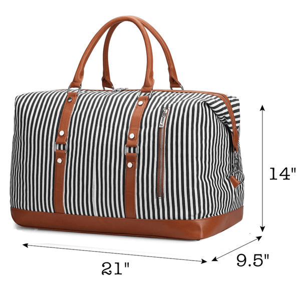 Canvas Weekender by Threaded Pear