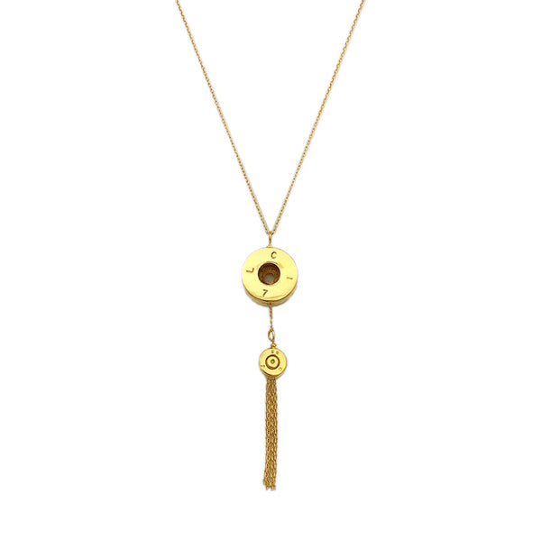 Bullet Tassel Necklace by SLATE + SALT