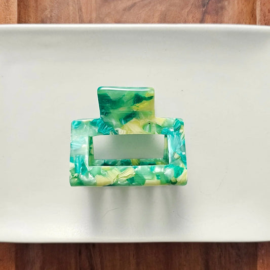 Carly Hair Claw - Green by Spiffy & Splendid - The Cheeky Wink