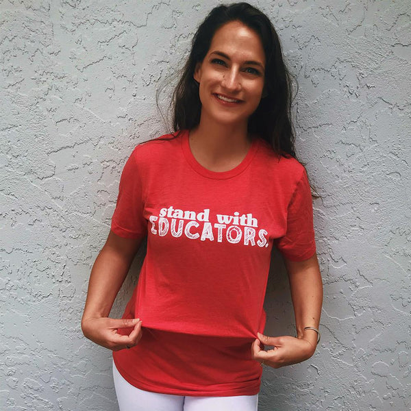 Stand with Educators Classic Tee by Kind Cotton