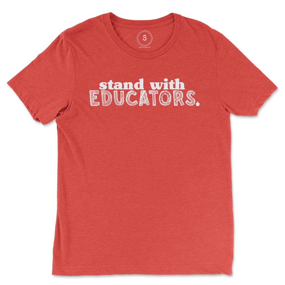 Stand with Educators Classic Tee by Kind Cotton