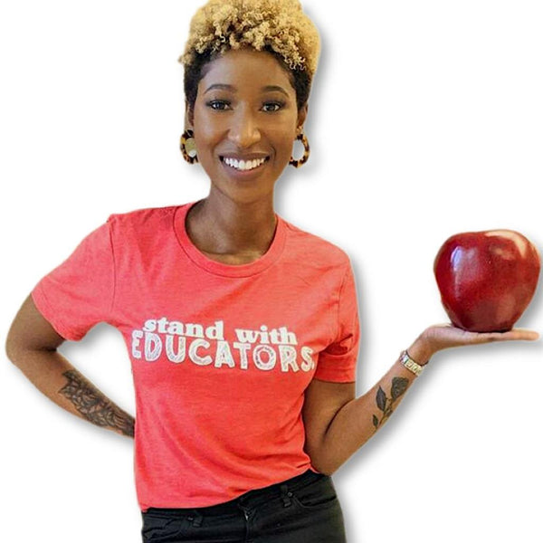 Stand with Educators Classic Tee by Kind Cotton