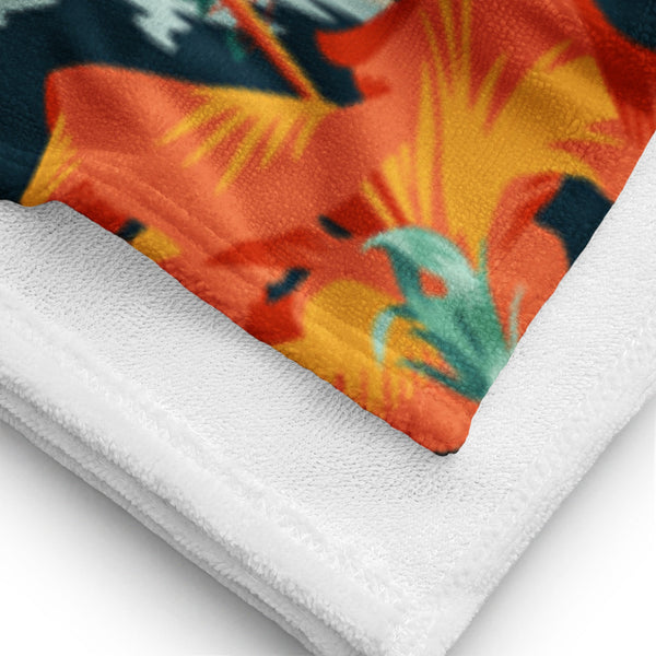 Aloha Island Beach Towel by Tropical Seas Clothing