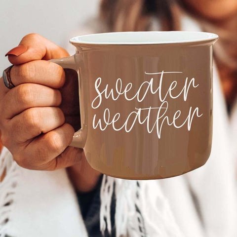 Sweater Weather Mug by Gia Roma