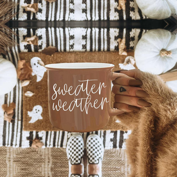 Sweater Weather Mug by Gia Roma