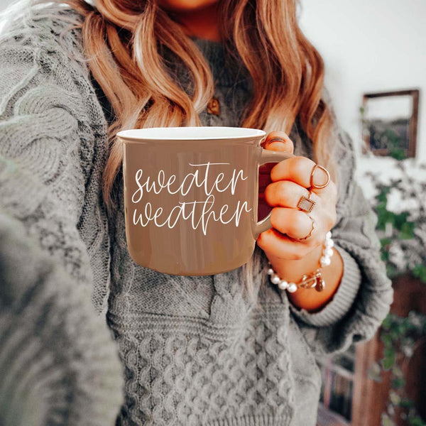 Sweater Weather Mug by Gia Roma