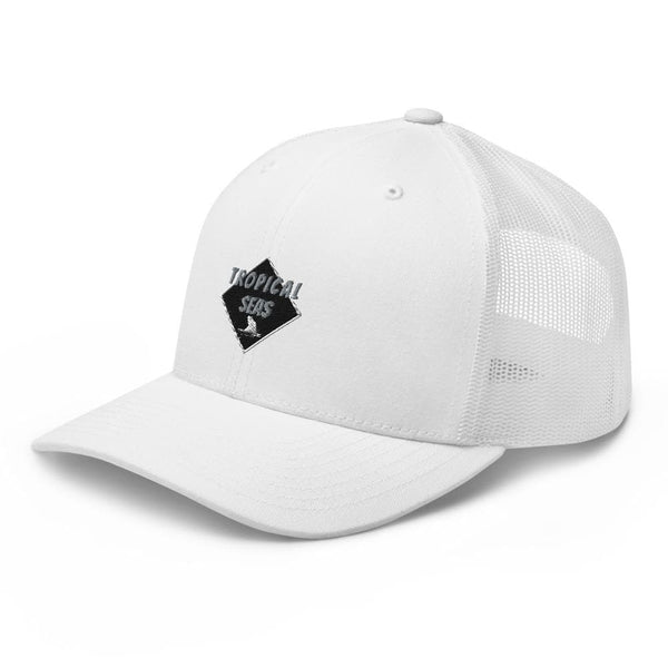 Tropical Seas Shark Fin Trucker Hat by Tropical Seas Clothing