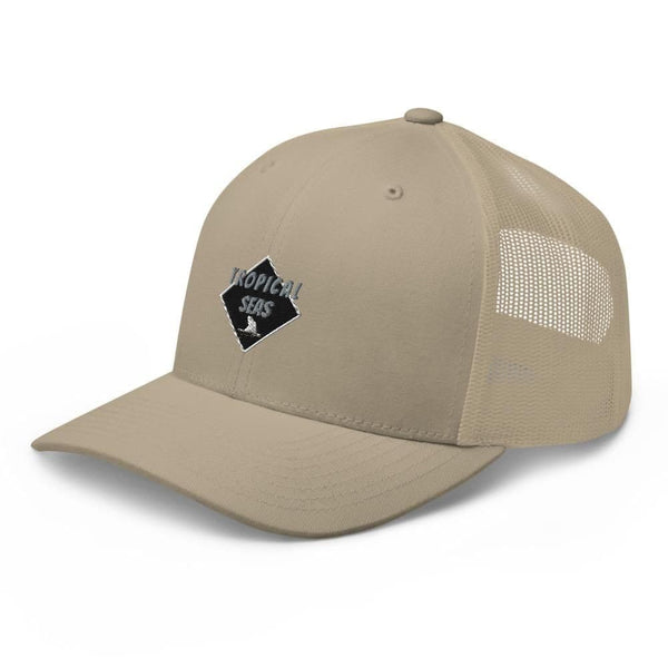 Tropical Seas Shark Fin Trucker Hat by Tropical Seas Clothing