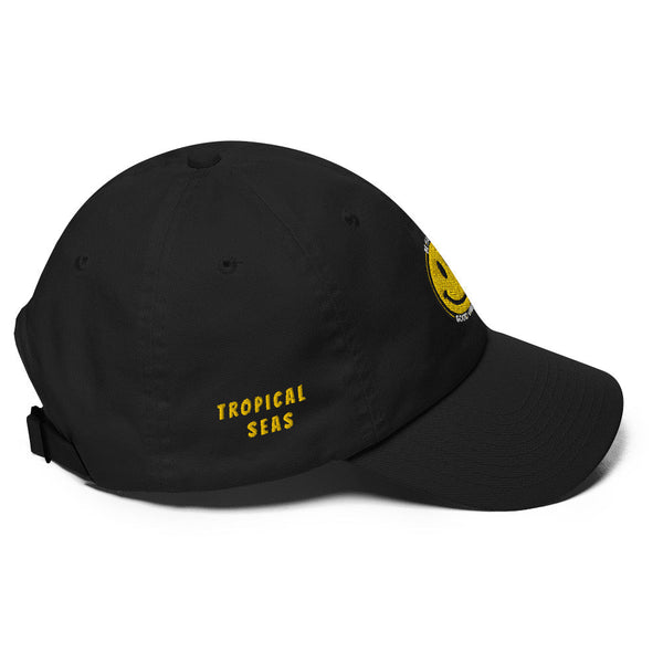 Be Happy Dad Hat by Tropical Seas Clothing