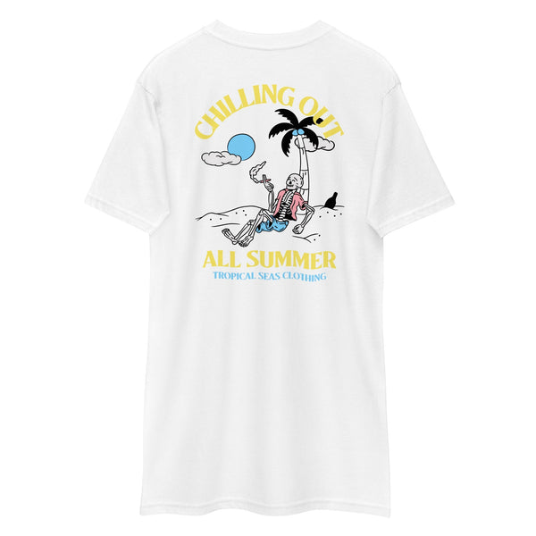 Men's Premium Chill Summer Tropical T-shirt by Tropical Seas Clothing