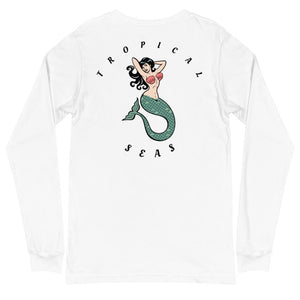 Tropical Mermaid Long Sleeve Shirt by Tropical Seas Clothing